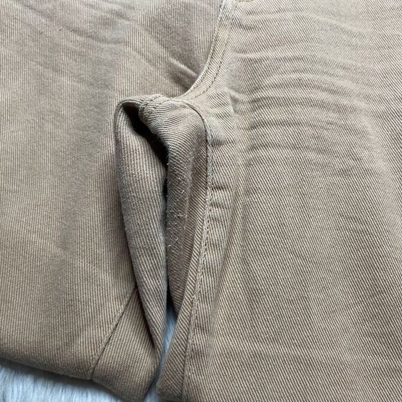 Forever 21 Wide Straight Leg Grunge Jeans Brown Size 29 - Picture 7 of 8